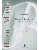 Danse Bohemienne Concert Band sheet music cover